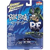 Johnny Lightning 1:64 Rat Fink 1949 Mercury Coupe Custom ラットフィンク ミニカー [並行輸入品]