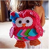 【ミニ品】幼稚園キッズかわいいバックパック　幼児漫画バックパック動物形　スナックショルダー バッグパック　プリスクールバックパック　面白い玩具バックパック (#2)