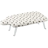 山崎実業(Yamazaki) 軽量人体型 アイロン台 フック付き ネコプレス ホワイト 約69X37X20cm クローゼットにかけて収納 スチールメッシュ構造 2642