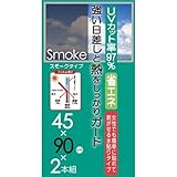 【限定特価！】遮光遮熱フィルム(スモークタイプ45×90cm)2本組 USSF-90(SM) USS