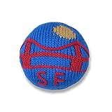 Estella Hand Knit Organic Golden Gate Bridge Rattle Baby Toy [並行輸入品]