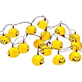 AMAA イルミネーションライト　 電池式 　かぼちゃ　カラフルー　ストリングライト 装飾ライト　 ハロウィン装飾　クリスマス 学園祭 LED飾り　ガーデンライト 全長2.7M　電飾 飾り クリスマス