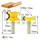 dm05108 フルート＆ビート・ルータービット(大)1/2Microtungsten carbide