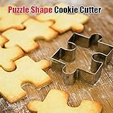 私の家族 ステンレス鋼パズル図形クッキー カッター フォンダン金型ケーキデコレーション ツール