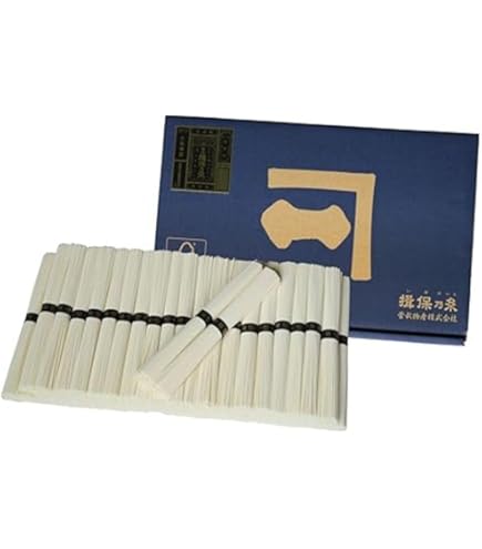 Amazon.co.jp: 手延素麺 揖保乃糸 特級品 黒帯 そうめん 木箱 ギフト