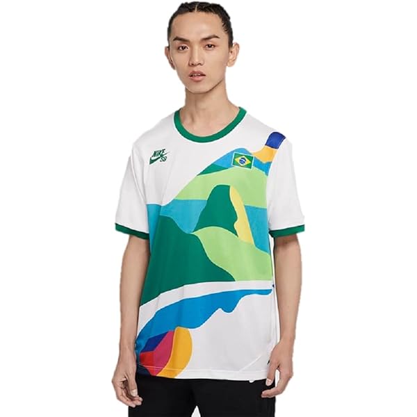 【新品タグ付き】Nike SB スケートボードユニフォーム　USA Sサイズ Nike SB Olympics 2024 S/S Jersey Obsidian/Bright Crimson