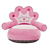 Perfk 愛らしい　子供用　ソファーカバー　アームチェア　ベビーチェア　ビーンバッグ　写真　撮影最適　 - ピンク, ＃1