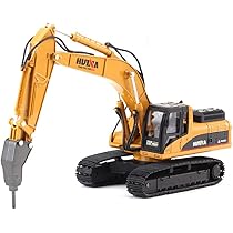 ダイキャスト重機セット 溝掘機 バックホーローダー アスファルト舗装車 ダイキャスト重機セット 溝掘機 バックホーローダー