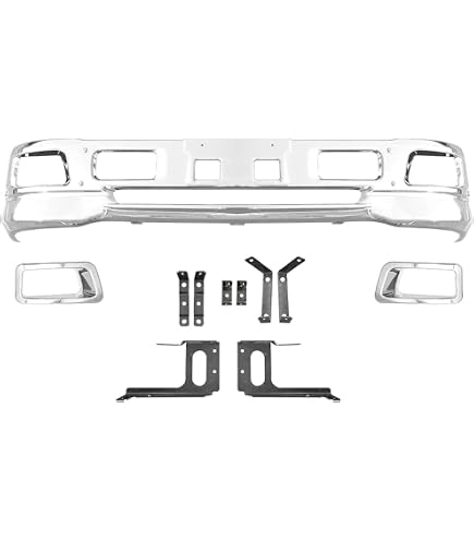 Amazon | いすゞ エルフ ワイド 車 メッキ フロント バンパー ワイド