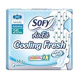 Sofy sanitary napkin Cooling Fresh 0.1 25 cm. 14 pcs