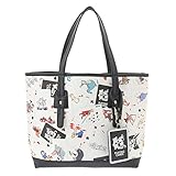 トートバッグ パスケース付き ディズニーキャラクター トランプ ディズニーストア ジャパン25周年記念