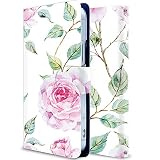 iitrust SHARP AQUOS sense plus ケース 手帳型 aquos sense plus ケース スタンド機能 カードホルダ付き 水彩絵1 AQUSP-Y02-BI1