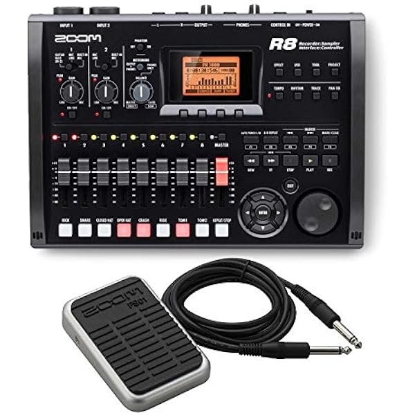 ZOOM R8 マルチトラックレコーダー新品 Recorder Interface Controller R8 レコーダー,インターフェイス
