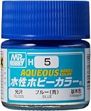 GSI クレオス(GSI Creos) 新水性ホビーカラー ブルー (青) 光沢 10ml ホビー用塗料 H5
