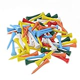 Crestgolf ゴルフティー 1-5/8インチ デラックスティー 100個パック (ミックスカラー)