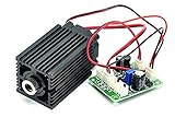 12V長時間動作の520nm 10mw調整されたグリーンレーザーラインモジュール クラス2