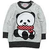 【秋冬春対応】 GARACH(ギャラッチ) 裏毛パンダマフラーPtトレーナー 95cm /Iv NO.AH-1631601