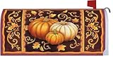 Fall Pumpkins 1702 mm磁気メールボックスカバーラップ