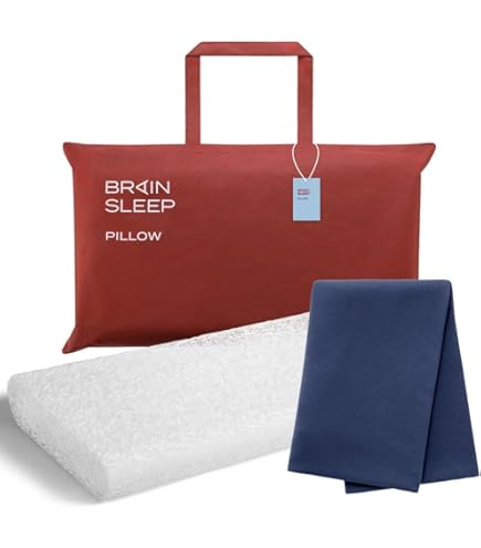 ブレインスリープ　ピローLOW（７グラデーション）&ピローカバー Amazon｜[BRAIN SLEEP] ブレインスリープ ピロー LOW (7グラデーション