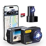 ドライブレコーダー 前後カメラ 4K UHD 800万画素 360度全方位保護  WDR搭載 【GPS・Wi-Fi・スマホ連動】
