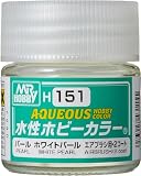 GSI クレオス(GSI Creos) GSIクレオス 水性ホビーカラー ホワイトパール 10ml 模型用塗料 H151