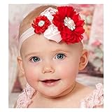 Axiba Baby Flower Headband Girl Lace Infant Hair Weave Baby Accessories by Sandistore