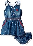 U.S. Polo Assn. DRESS ベビー・ガールズ US サイズ: 24 Months カラー: ブルー