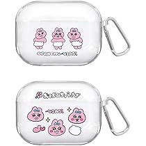 【希少】エテュイ AirPods エアーポッズ イヤホンケース　うさぎ新品未使用 ぬいぐるみウサギ Airpods 第 3 世代☆AppleAirpodsケース 1/2