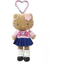 レア♥キティお散歩 チャーム♥ベルギーパピヨン ハローキティ バッグチャーム キティちゃん キティ キーホルダー