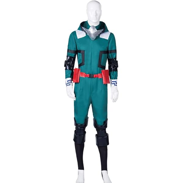 Amazon.co.jp: 僕のヒーローアカデミア 緑谷出久コスプレ衣装 緑