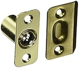 Cal Royal BC973 Adjustable Ball Catch with Full Lip Strike Plate, Polished Brass [並行輸入品]