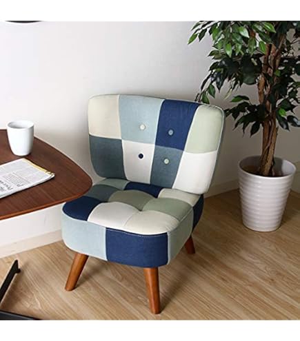 Amazon｜HALO アンチェア 一人掛け (ベルベット パッチワーク ボヘム