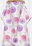 授乳ケープ 出産 哺乳 360° ポンチョ 携行 持ち運び 便利 安心 収納ケース付き ワイヤー入り(ピンク）