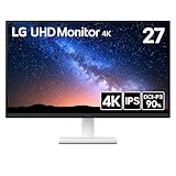 LG モニター ディスプレイ 27US500-W 27インチ/4K(3840×2160)/IPS/DCI-P3 90%/HDR/アンチグレア