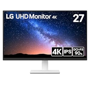 LG モニター ディスプレイ 27US500-W 27インチ 4K IPS DCI-P3 90% HDR アンチグレア