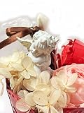 エンジェルとチョコとお花 プリザーブドフラワー 赤