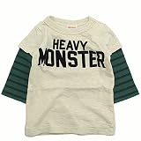 DENIM DUNGAREE カラートップテンジク　MONSTER　BABY　ロンT 11OW生成 BS(80)