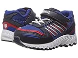 [ケースイス] K-Swiss Kids ガールズ X-160 VLC (Infant/Toddler) スニーカー Navy/Classic Blue/Fiery Red 8.5 Toddler(1