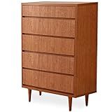 LOWYA （ロウヤ） 収納 チェスト リビングボード 国産 北欧風 引出し 桐 金属フルスライドレール 木目調 半完成品 タンス キャビネット ハイタイプ アルダー