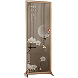 間仕切り スクリーン サポートフィート付きルームディバイダー、部屋分離用の可動プライバシースクリーン、寝室オフィス学校用ポータブルシングルパネルウォールスクリーン (Color : Original, Size : 1 panel 2x0.4m)