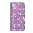 mitas IS03 IS03 ケース 手帳型 ベルトなし 宇宙 ダイア ダイヤ パープル (309)NB-0285-PR/IS03