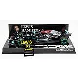 1/43 ミニチャンプス メルセデス AMG F1 W12 ルイス ハミルトン 2021年 ロシアGP ウィナー F1通算100勝目 ピットボード付