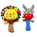 Baoblaze ベビー　ぬいぐるみ　ハンドベル　玩具　ぬいぐるみ玩具　