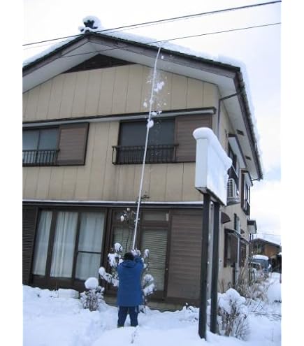Amazon | 楽々雪降ろし＆雪庇・凍雪除去セット 6.0m | スノーダンプ