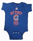 シカゴ・カブス新生児& Infant My First Baseball Tee 3クリーパー ブルー