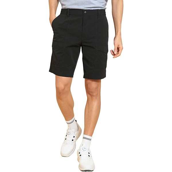 【美品】 Callaway メンズ サッカー生地 ハーフパンツ Sサイズ クールマックスサッカーストレッチパンツ (MENS) | ショート