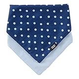 (チャックル) chuckle *ママトンネ*ドットリバーシブルスタイ【日本製】 ブルー サイズなし Y8702-00-31