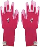 g-style 【ガーデニング用手袋】 PUキュートロング ローズ S 10双セット