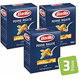 バリラ パスタ ペンネリガーテ 500g×3個 [正規輸入品]