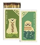 HomArtスタンプ、Bear and Otter Matches Matchボックスのセット2